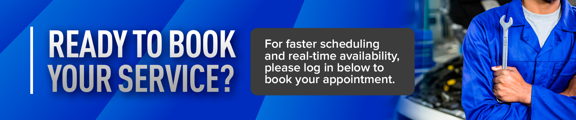 ready to book your service